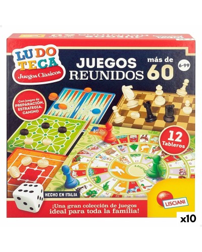 Bordspel Lisciani Juegos reunidos ES 26 x 1 x 26 cm (10 Stuks)