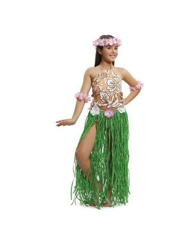 My Other Me Costume Hawaïenne Chic Fille - Fête, Carnaval, Taille [Insérer Taille]
