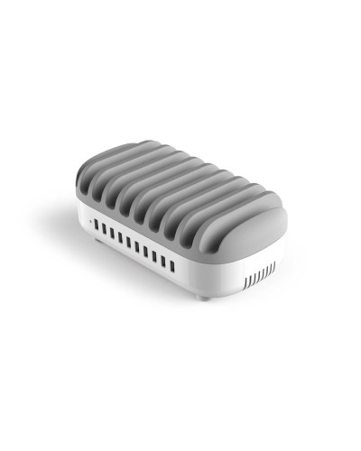Compulocks USB Hub mit 10 Ports - 120W Schnellladung - Weiß/Grau
