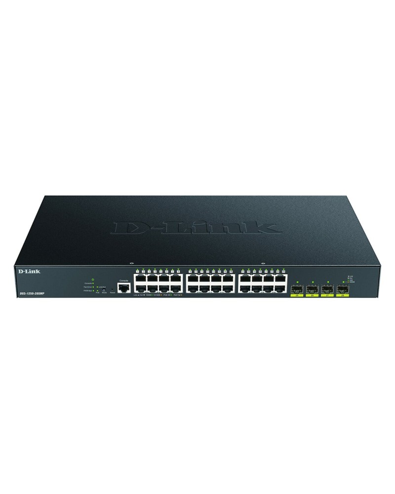 D-Link DGS-1250-28XMP Switch Gigabit PoE+ 28 Porte Managed