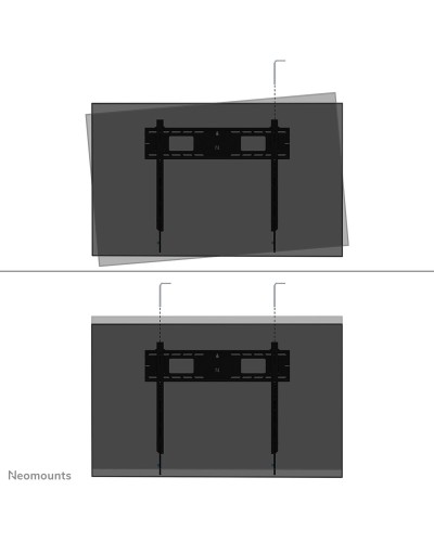 Neomounts Supporto TV Orientabile 43" - WL30-750BL18 - Staffa Muro Girevole
