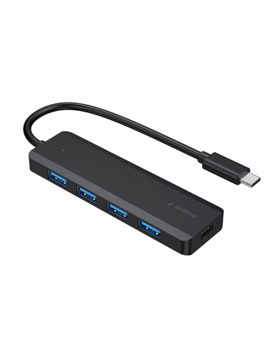 Hub USB 3.0 4 Ports Ultra Rapide Gembird - Transfert de Données Rapide
