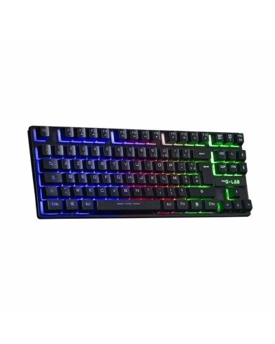 The G-Lab KEYZ Caesium TKL Wireless - AZERTY Gaming Tastatur Schwarz
