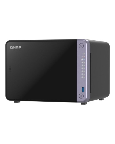 QNAP TS-632X-4G NAS 6 Bay Schwarz, Erweiterbar, Ideal für Backup und Freigabe
