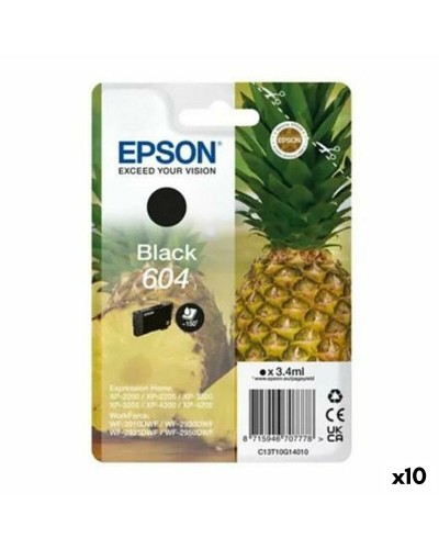 Originele inkt cartridge Epson XP-2200 WF-2910DWF Zwart (10 Stuks)