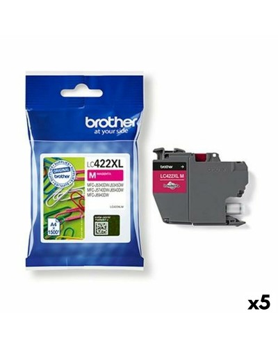 Brother LC427XLM Magenta - Original Tintenpatrone mit hoher Reichweite (5er-Pack) - MFCJ5340DW
