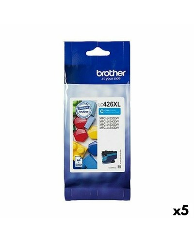 Originele inkt cartridge Brother MFC-J4340DW J4540DWXL J4540DW Cyaan (5 Stuks)