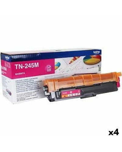 Brother Toner Magenta Original HL-3140CW/3150CDW - Pack de 4 unités
