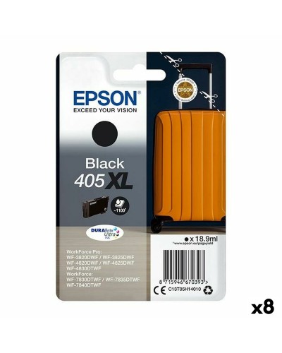 Alkunperäinen mustepatruuna Epson WF-3820DWF, 3825DWF, 4820DWF, 4825DWF, 4830DWF, WF-7830DTWF, 7835DTWF, 7840DTWF Musta (8 osa