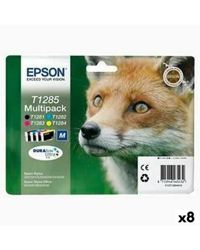 Epson Cartucce Inchiostro Originali S22 SX Nero Ciano Magenta Giallo (8pz)
