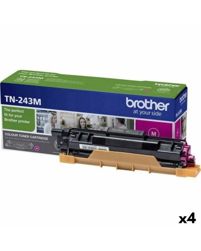 Brother TN-247M Toner Magenta Original HLL3210CW - 4 Unités
