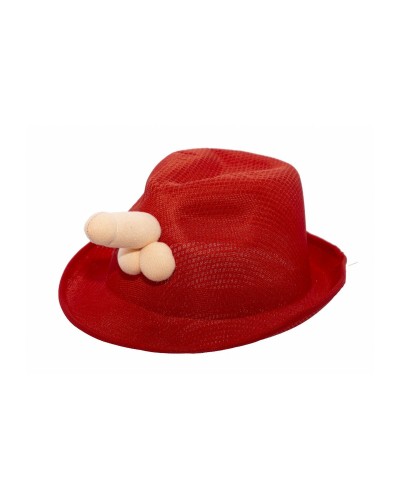 Divertysex Erotic Red Hat - Funny Sexy Accessory
