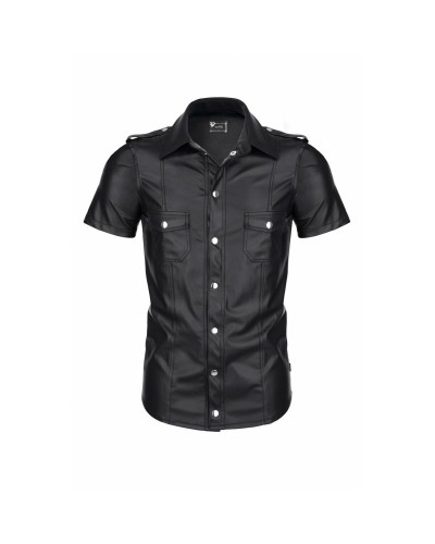 Demoniq Chemise Luca Noire XL - Gothique Élégant Coton
