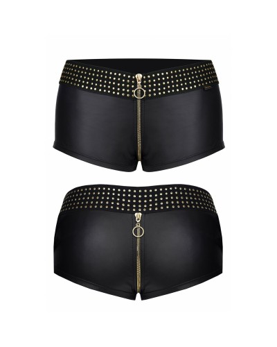 Culotte Demoniq Nera Taglia S - Intimo Sexy Gotico in Pizzo
