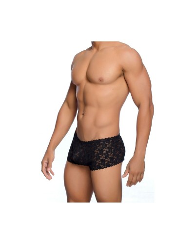 Mob Eroticwear Boxer Hombre Negro S/M - Ropa Interior Sexy y Cómoda
