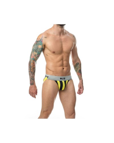 Tanga Eroticwear Giallo Nero XL - Intimo Sexy e Audace
