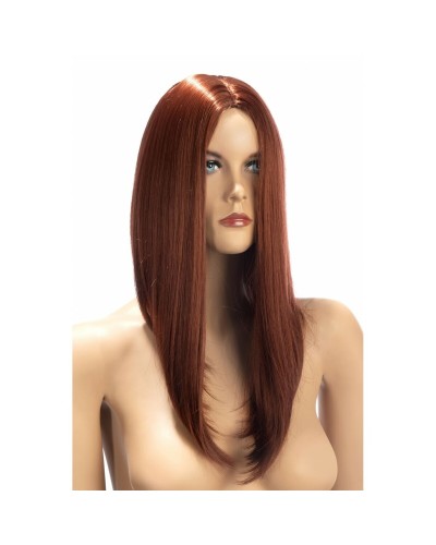 Erotisk Accessoar World Wigs Nina Brun Peruk