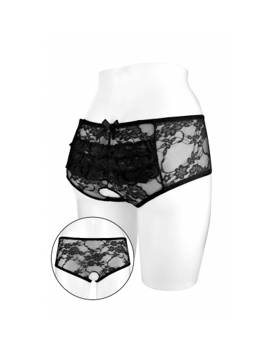 Culotte Fashion Secret Schwarz Formend Hohe Taille Damen Unterwäsche
