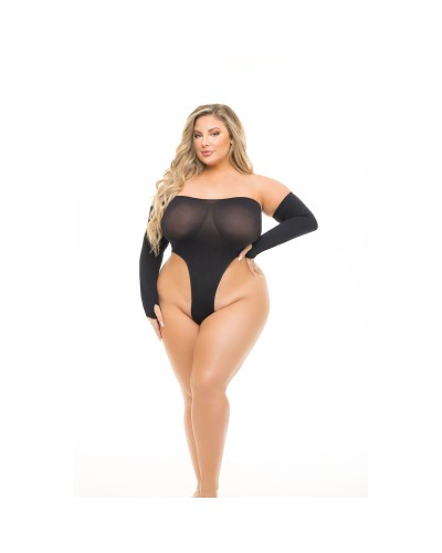 Lingerie Rose Rouge à Lèvres Noire Taille L - Ensemble de Lingerie Sexy
