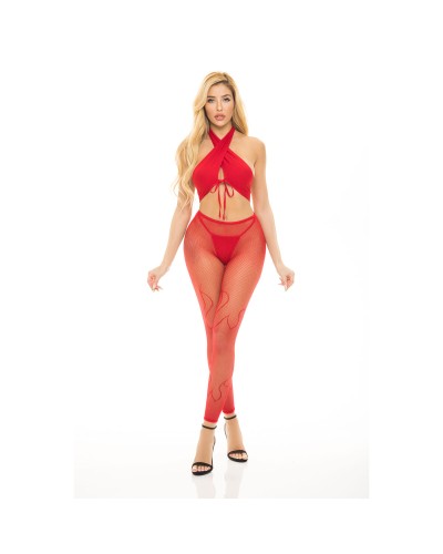 Lingerie Rose Rouge Taille Unique - Ensemble Lingerie Sexy
