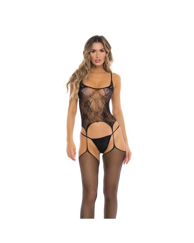 René Rofé Set Lingerie Nero Taglia Unica - Intimo Sexy Donna
