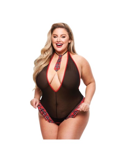 Disfraz Erótico Teacher's Pet Talla Grande - Multicolore Sexy Colegiala
