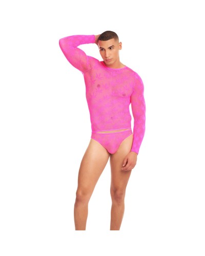 Set med underkläder Rainbow Party Rosa S/M