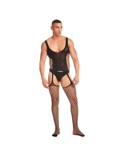 Dessous Rainbow Party Schwarz S/M - Sexy Dessous Set Party
