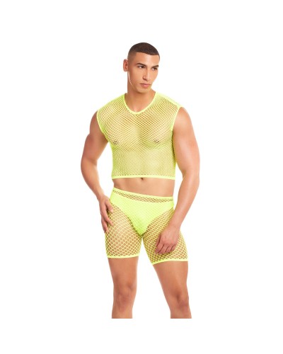 Lingerie Rainbow Party Giallo L/XL - Set Intimo Sexy e Colorato
