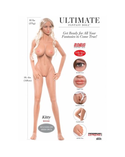 Pipedream Ultimate Fantasy Doll 168cm - Bambola Realistica di Lusso
