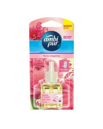 Refill Till Elektrisk Luftfräschare Elegante Ambi Pur (21,5 ml)