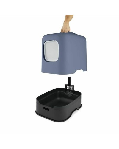 Kattlåda Rotho My Pet HORIZON 51 x 39,5 x 44,3 cm Blå