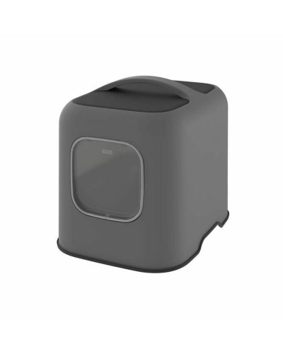 Lettiera Rotho My Pet Antracite | Plastica Igienica per Gatti | Facile da Usare