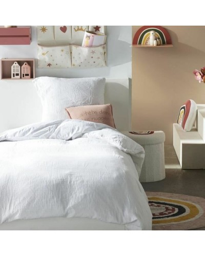 TODAY TODAY Duvet Cover Set, White, Single Bed (140 x 200 cm)
