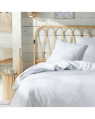 Parure de lit TODAY Dream Blanc, 100% coton, ultra doux, respirant, pour un sommeil parfait
