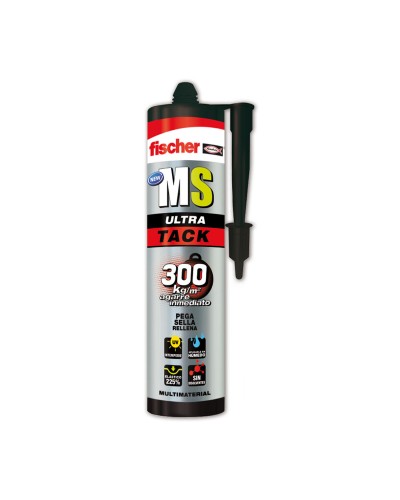 Fischer MS Dichtstoff-/Klebstoff Weiß 290 ml
