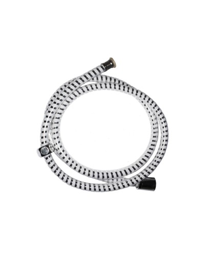 Tubo Doccia Bianco da 1,2 m in PVC per Idromassaggio e Doccia