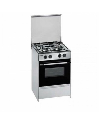 Meireles G1530DVXNAT: Gasherd 60cm Edelstahl - Backofen 53L
