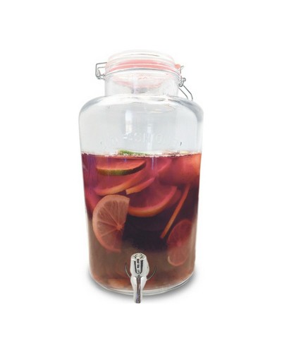 Vin Bouquet Dispensador de Bebidas de 8 Litros: Ideal para Fiestas y Bares
