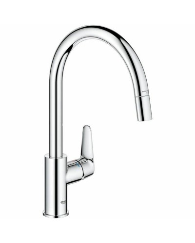 Grohe BauLoop Rubinetto Cucina Ottone Cromato Bocca C Girevole
