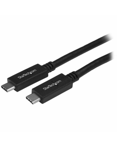 Startech Cable USB-C a Micro USB 50cm Negro - Carga y Transferencia de Datos
