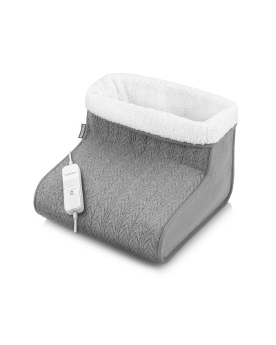 Medisana Chauffe-pieds Électrique Doux Polyester Gris - Confort Hivernal
