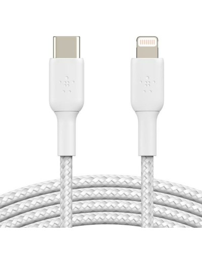 Belkin Lightning Kabel 2m Weiß - Schnellladung & Daten - CAA004BT2MWH
