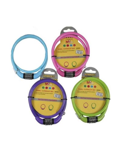 Combinatieslot Stahlex Staal Kabel