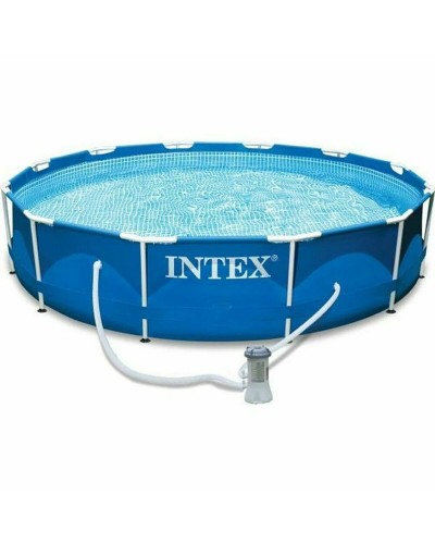 Zwembad Verwijderbaar Intex 6503 L 366 x 76 x 366 cm
