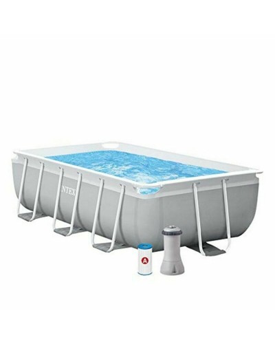 Intex Rectangular Frame Pool 300x175x80cm - 3539L Detachable
