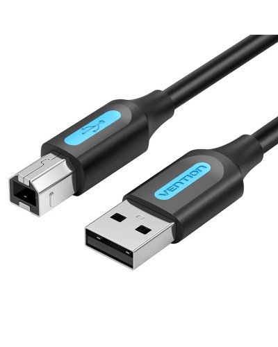 Vention Câble USB 2.0 Noir - 50cm Charge & Transfert de Données
