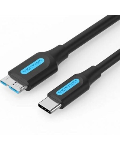 USB-C-kabel Vention CQABD Zwart 50 cm