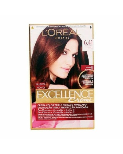 Teinture permanente Excellence L'Oreal Make Up Excellence Nº 9.0-rubio muy claro Nº 8.0-rubio claro 192 ml