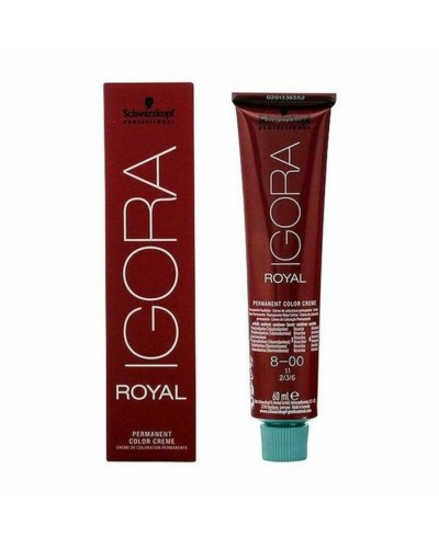 Igora Royal Schwarzkopf 8-00 : Coloration Permanente Blond Clair 60ml

